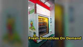হিমায়িত স্মুদি ভেন্ডিং মেশিন