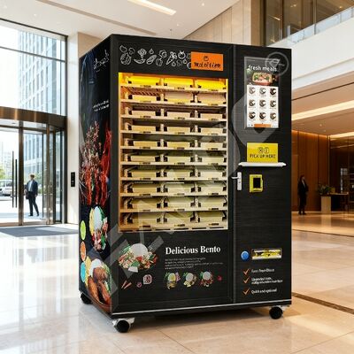 21.5-inch capacitive touch screen all steel door frame for hot food vending machine with heating function