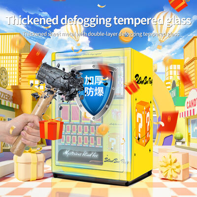 হ্যালো ২১.৫ ইঞ্চি টাচস্ক্রিন ব্লাইন্ড বক্স ভেন্ডিং মেশিন এক্সওয়াই ডেলিভারি প্ল্যাটফর্ম অতিরিক্ত বড় ডিসপ্লে উইন্ডো সহ