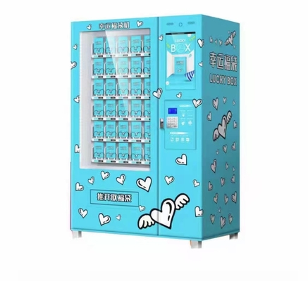 ক্রেডিট কার্ড পেমেন্ট সহ 120W ব্লাইন্ড কাঠের গাড়ি ট্রেন পুতুল খেলনা বক্স ভেন্ডিং মেশিন