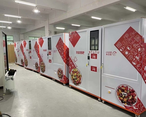 4G ওয়াইফাই নেটওয়ার্ক সিই সার্টিফিকেট সহ পিজা ভেন্ডিং মেশিন স্লাইস করুন