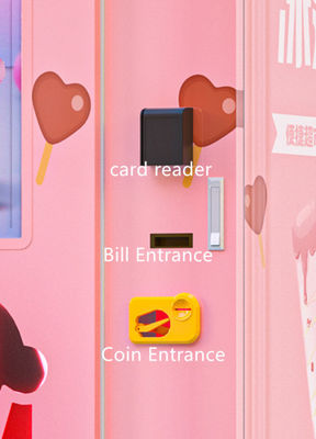 হ্যালো সম্পূর্ণ স্বয়ংক্রিয় আউটডোর নরম আইসক্রিম ভেন্ডিং মেশিন 32 ইঞ্চি টাচ স্ক্রিন এবং স্বয়ংক্রিয় পরিষ্কার ফাংশন সঙ্গে